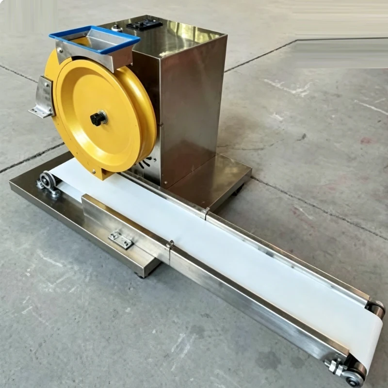 

Automatic bread dough ball forming round head stainless steel electric round pizza bakery round rolling and dividing machine