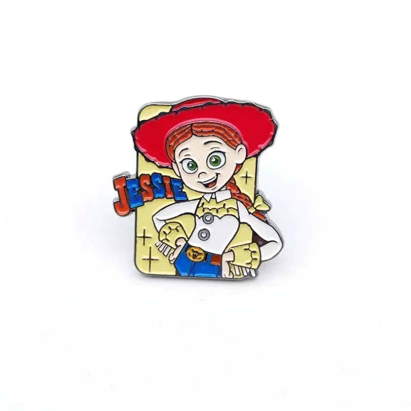 Disney Toy Story Brooches Cartoon Woody Buzz Lightyear Enamel Pins Anime Lapel Backpack Jeans Accesorios Badge Jewelry Gift