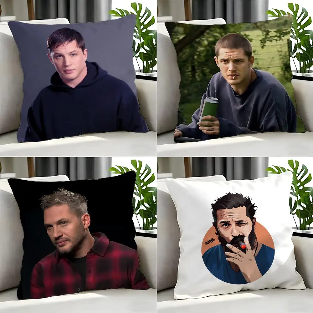 movie Tom Hardy Cushion Cover Cushion Cover Set 4Pcs 50x50 45x45 40x40 Pillowcase Decorative Sofa Home Decor