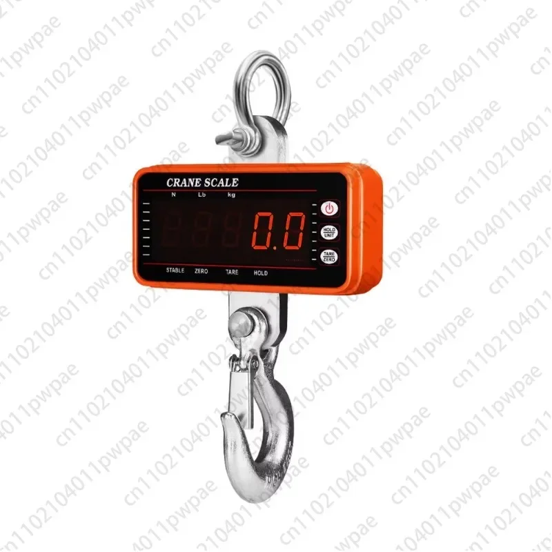 Mini Digital Hanging Scale Aluminum Alloy Industrial Electronic Lift Scale LED Display Hook