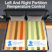 220V Electric Heating Blanket 70x150cm/120x150cm/150x180cm Thicker Heater Heated Blanket Winter Warm Thermostat Heated Pads 3