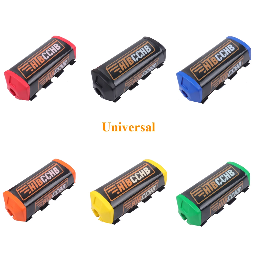 Motorcycle 2.0 Square Handle Bar Pad Protector Sponge for 1-1/8