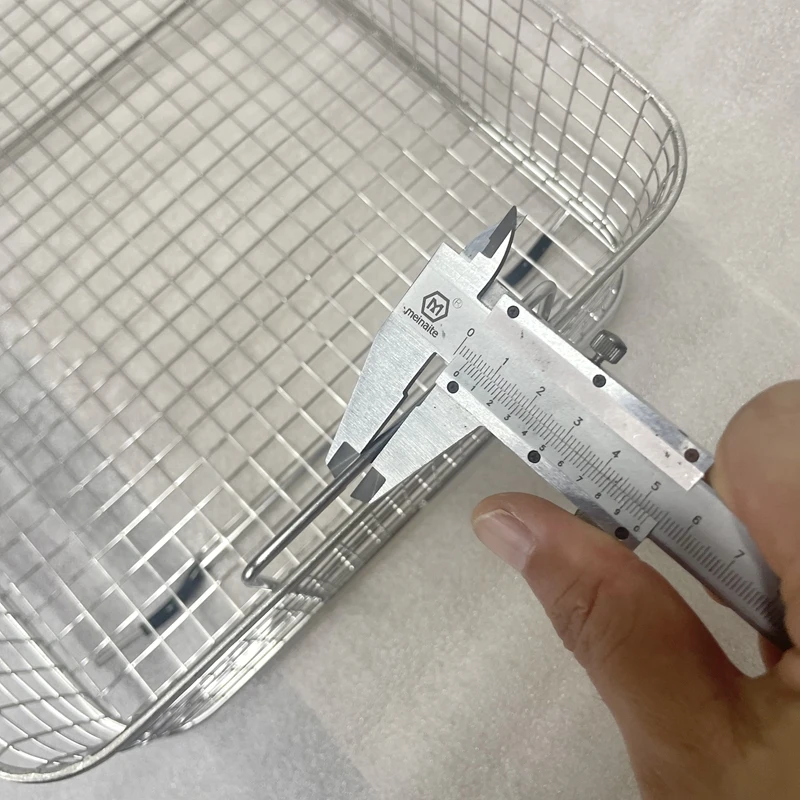 0.8L-30L Tabletop Ultrasonic Cleaner Basket SUS304 Stainless Steel Baskets Ultrasound Cleaning Machine Wasing Equipment Mesh