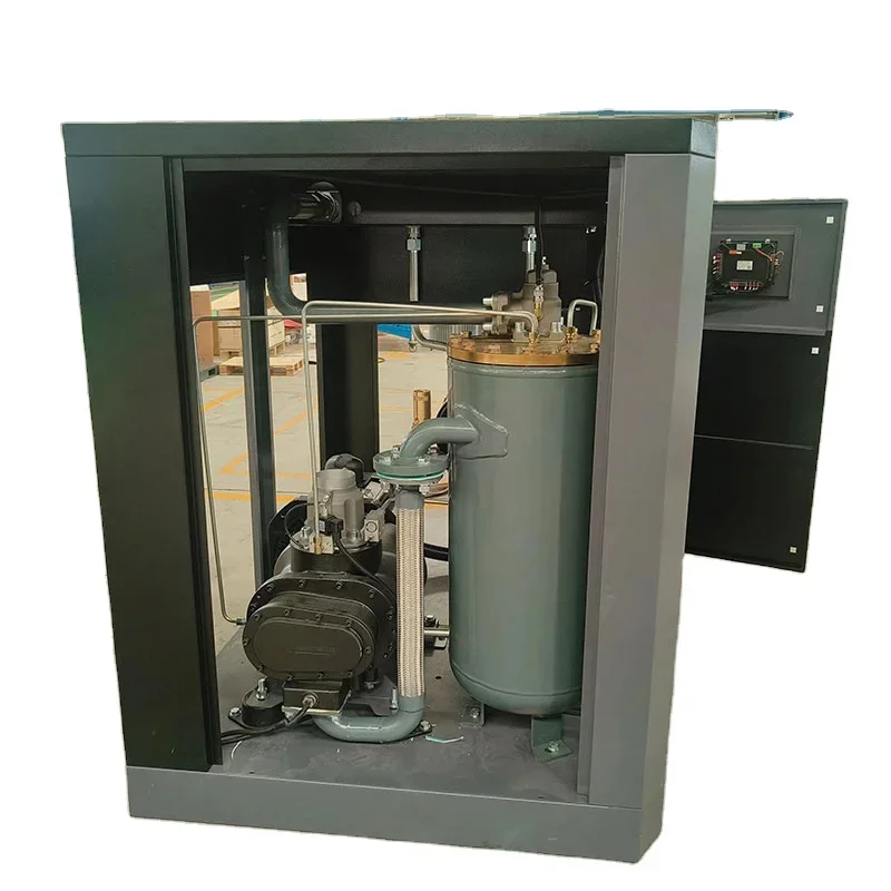 Industrial 2022 new energy saving environmental product oil lubrication screw vacuum pump