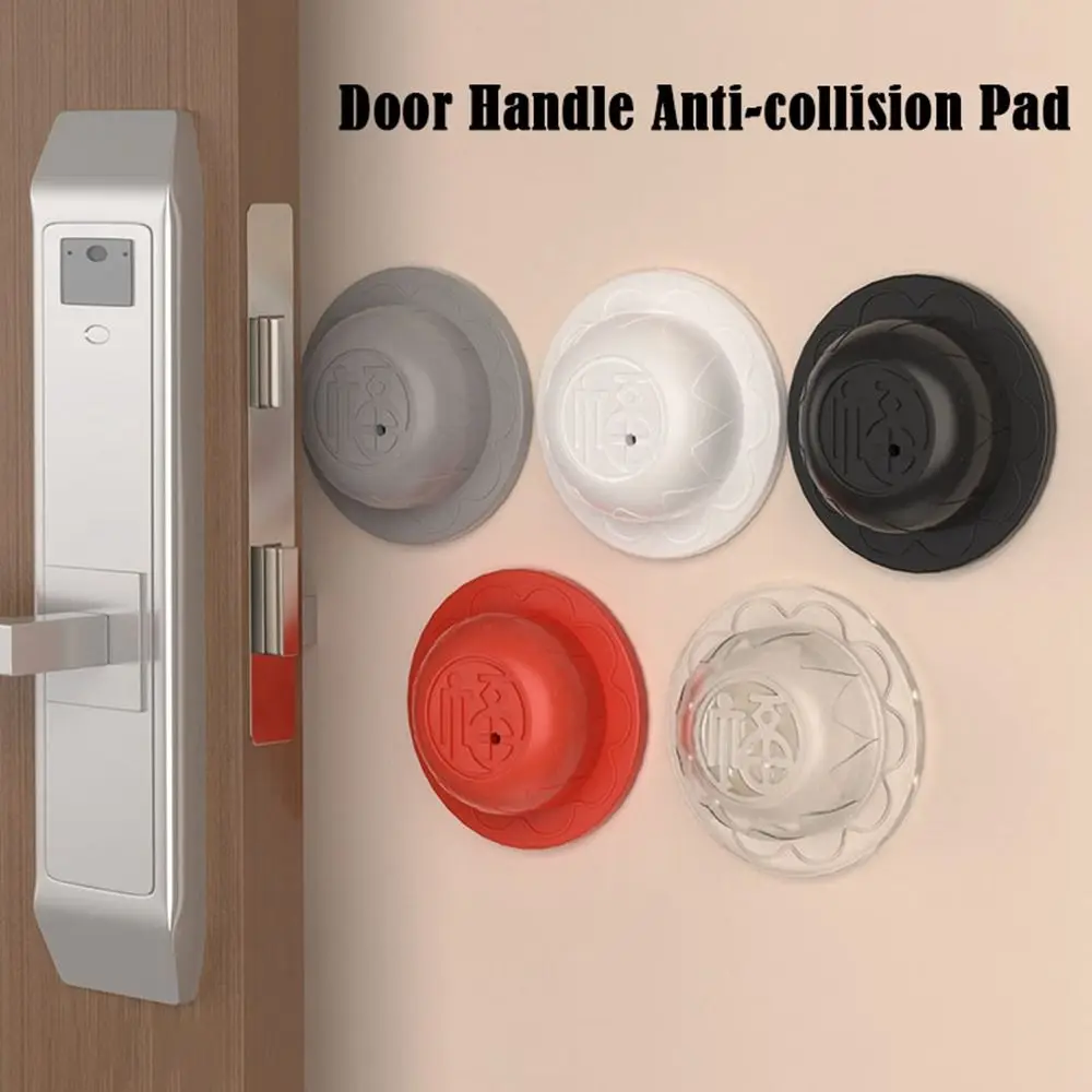 

Silicone Door Stopper Buffer Guard Stoppers Wall Protectors Anti Collision Pads Crash Pad Self Adhesive Protection Stickers Door