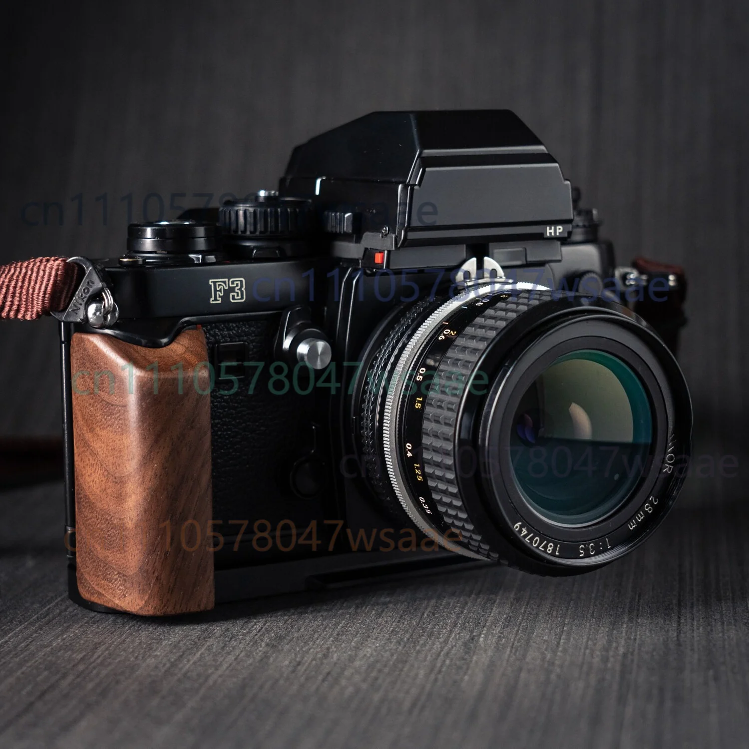 FOR Nikon F3 F3HP F3AF F3T Wooden Hand Grip L Bracket Aluminum Alloy Base Camera Tripod Quick Release Accessories