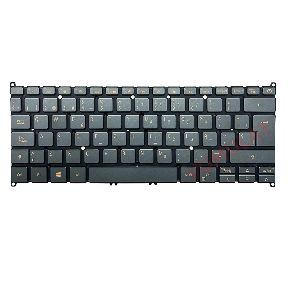 Imagem -03 - Teclado Retroiluminado Espanhol para Acer Swift Sf31442 N19c4 N19h4 Sf31457g Sf314-58g Sf314-59g Sf314-57 58 59 Sf514-53t Sf514-54g Sf514-54t Sf514-54gt Sf514-51t Sf514-52t Sf514-52tp N17w