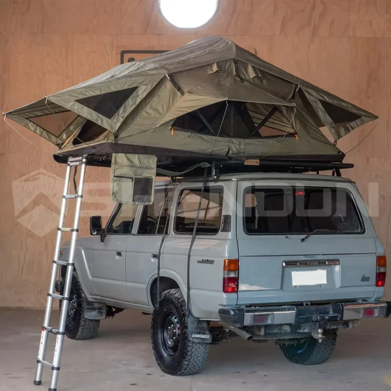 

Самая продаваемая палатка на крыше 4X4 для кемпинга на открытом воздухе, мягкий корпус, алюминиевый верх автомобиля для кемпинга