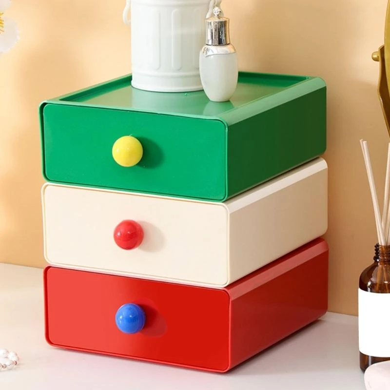 

Организатор на стол спальня Организатор Стехка Ящика Элегантный контейнер для хранения для макияжа аксессуары