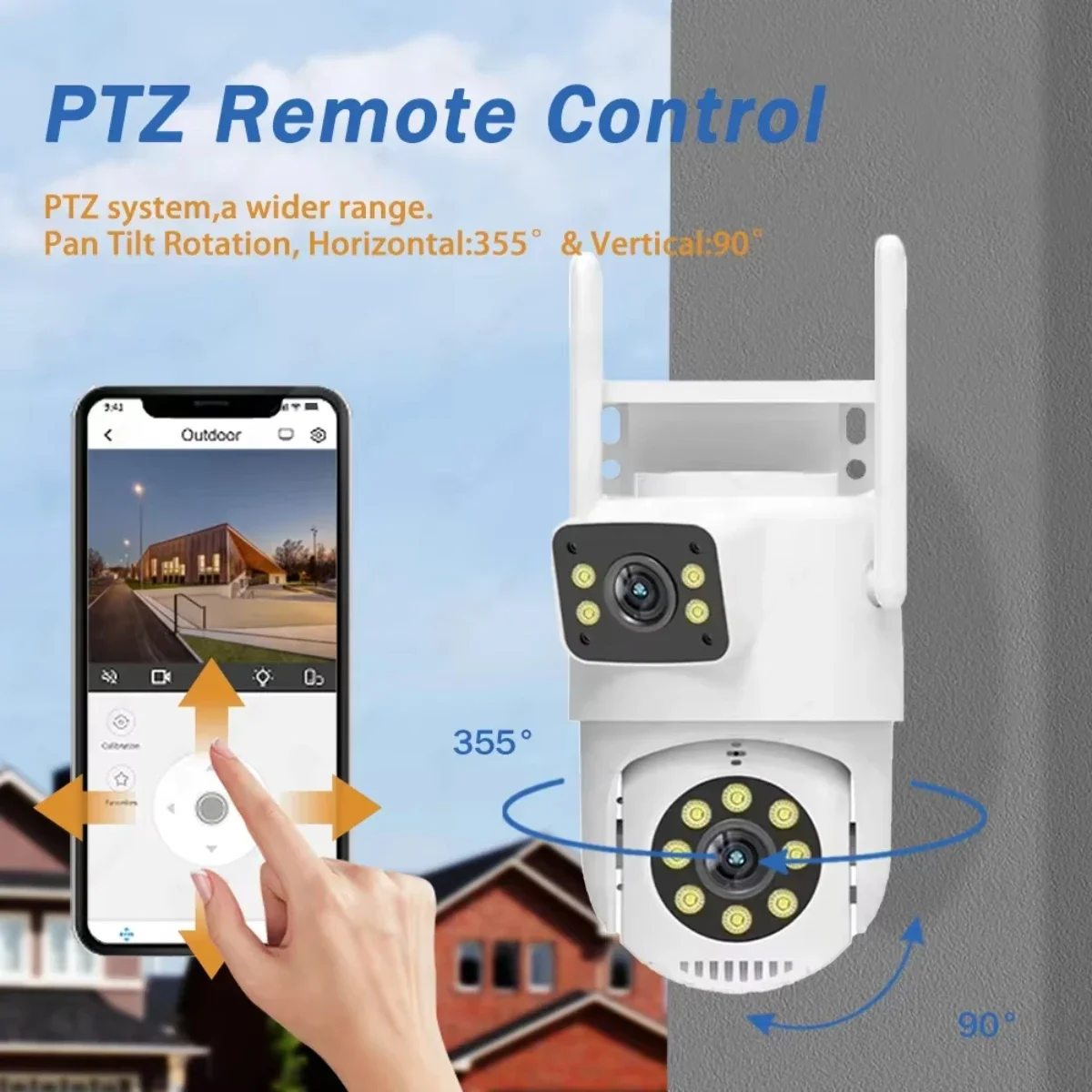 8CH NVR Wireless 8MP WIFI IP Dual Lens Kamera Kit Home Security System Überwachung Video Recorder 7 Zoll LCD Monitor ICsee App