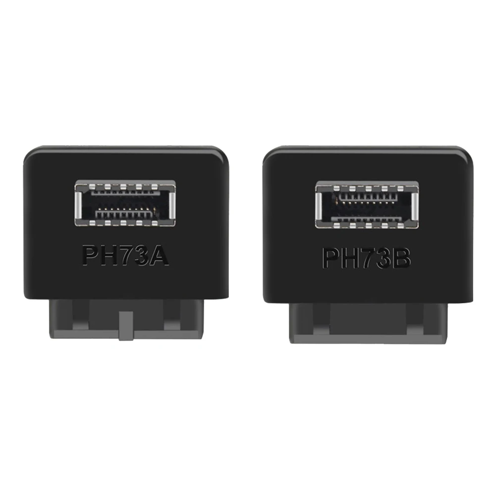 USB3.0 19/20P To TYPE-E Converter Plug Max Transmission Speed 10Gbps Conversion Plug TYPE-C Insert Port for Computer Motherboard