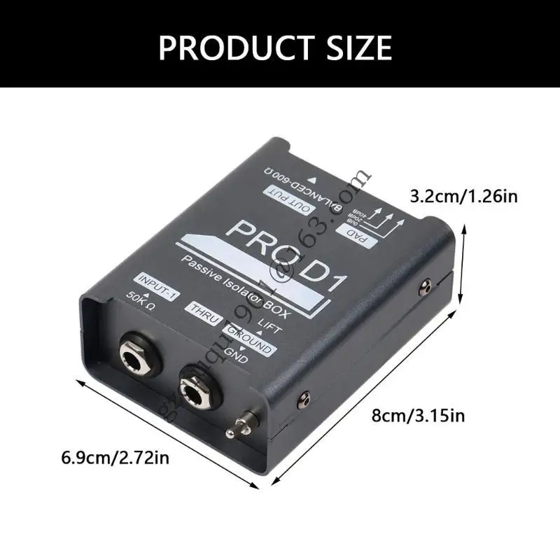 عزل الصوت 6.5 خلاطات عزل التيارات الصوتية التيارات المزيل الضوضاء للغيتار .066A