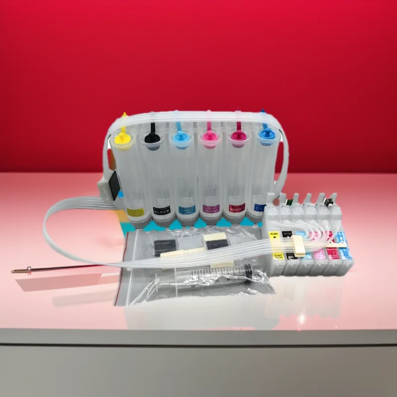 

T0821N 82N Empty Ciss System for Epson TX700 TX800 TX710W TX650 TX810FW TX820FWD RX615 R270 R290 T50 T59 Printers with ARC Chip