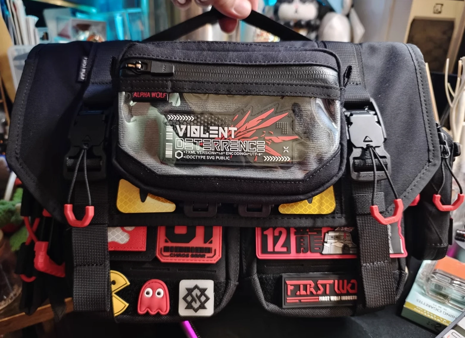 

FIRST WOLF 13in Tactical Message Bag 6L DGM-037 DGM-03 Urban Techwear