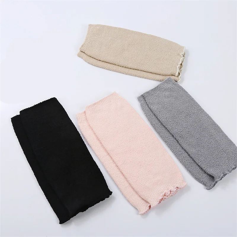 1 paire de genouillères chaudes d'hiver, équipement de protection en charbon de bambou pour femmes et hommes âgés, Support de genouillère pour course à pied en hiver
