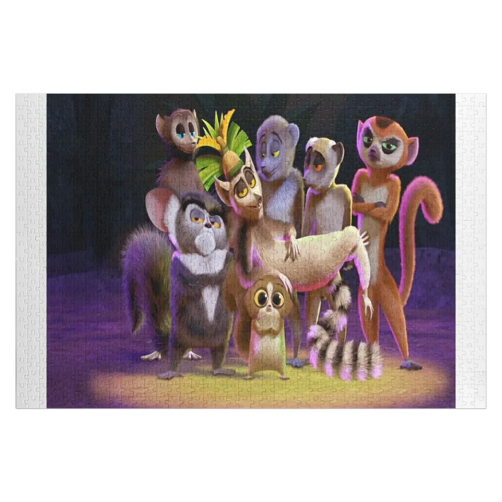 All Hail King Julien all hail king julien characters Jigsaw Puzzle Custom Child Jigsaw Pieces Adults Puzzle
