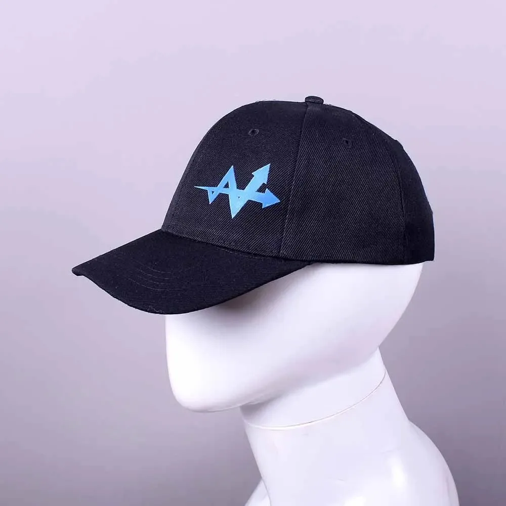 Gorra de béisbol de la biblioteca de juegos de Ruina, sombrero de Sol negro de urdimbre, Cosplay, informal, accesorio ajustable, Unisex, adulto