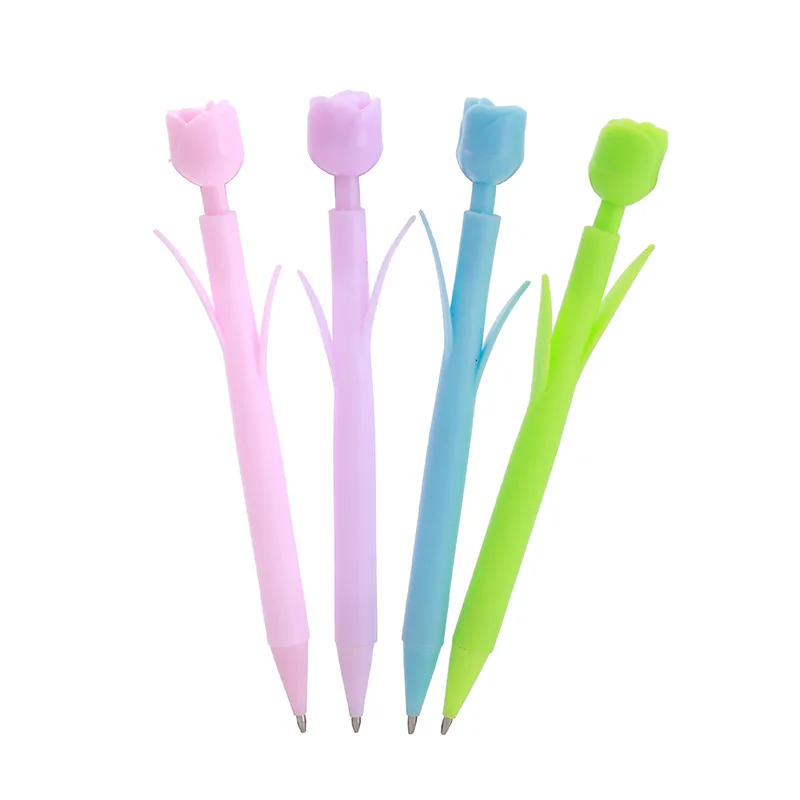 36PCS Flower Automatic Pencil Student Stationery Activity Pencil Creative Free Sharpening Durable Writing HB Press Pencil Learni