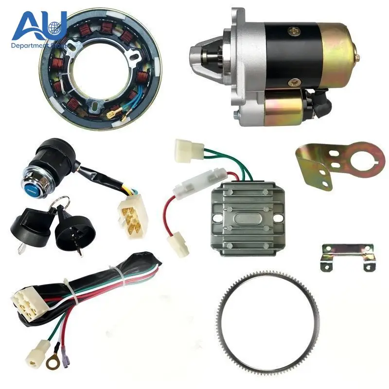 Micro-tillage Electromechanical Starter 173F/178F/180F/188F 186 Diesel Modified Motor Set