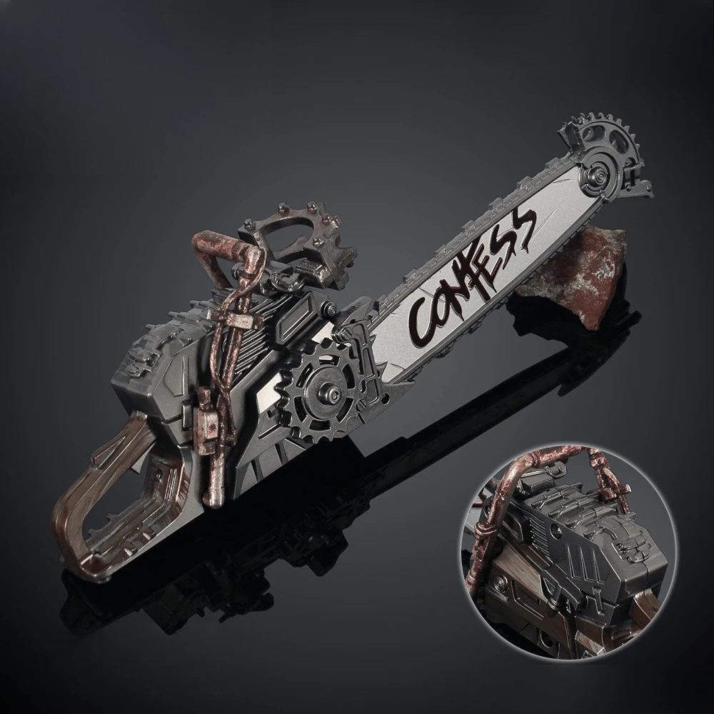 22cm delta force jogo periférico lobo vermelho: serra armas de metal modelo figura brinquedo faca cosplay adereços desktop ornamento menino brinquedo presente