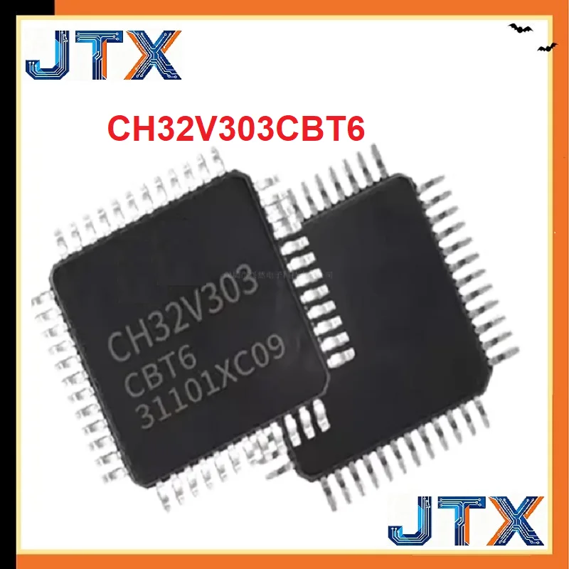 5PCS/LOT CH32V303CBT6 CH32V303RBT6 CH32V303RCT6 CH32V303VCT6 CH32V305FBP6 CH32V305GBU6 CH32V305CCT6 CH32V305RBT6
