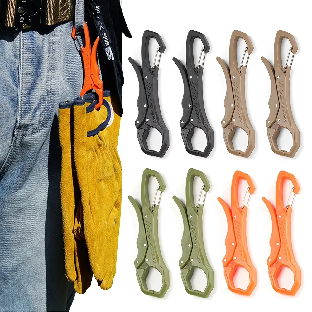1pc Hanging Buckle Fishing Grabber Lightweight Fishing Lip Grabber Multifunctional Fishing Pliers