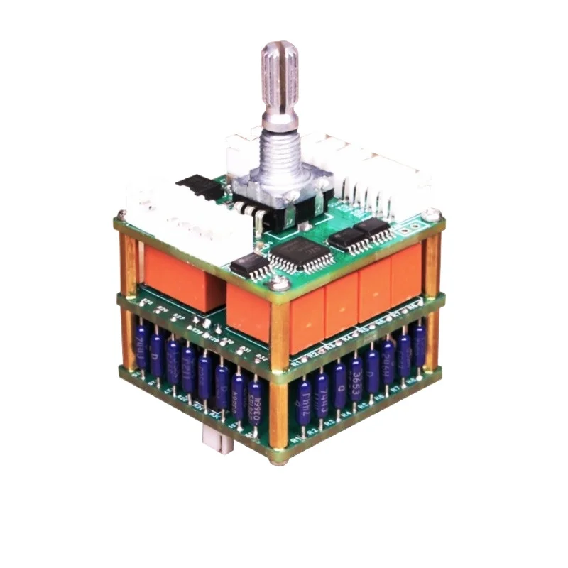 R2r relay matrix dale 0.1% fever remote control volume electric slotter shunt type preamplifier