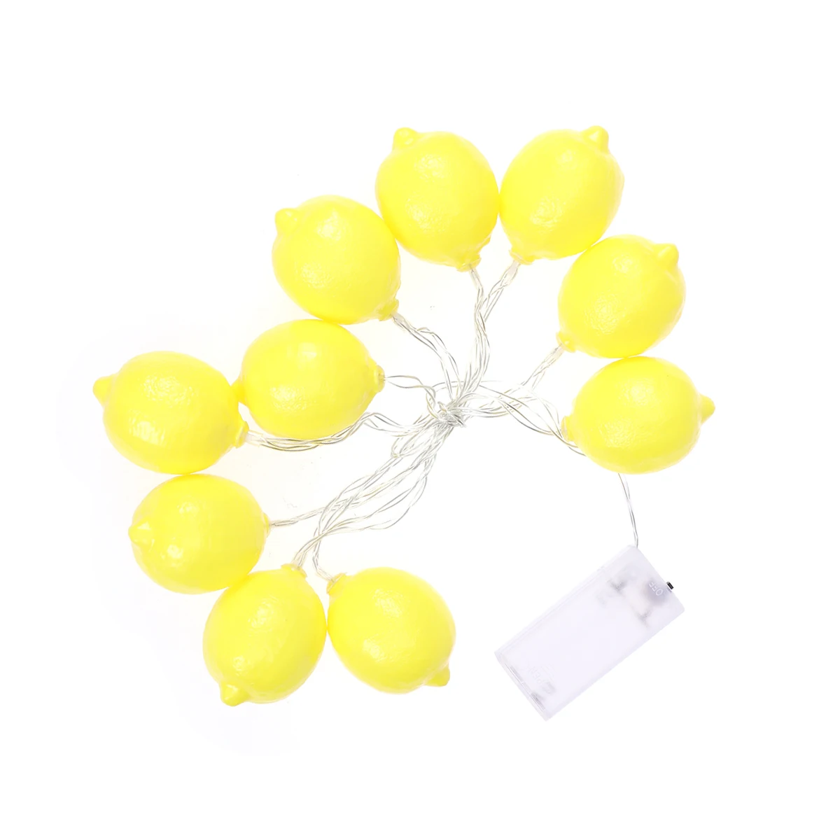 

Led Lemon String Lights Powered Fairy Lights For Home Garden Party Bedroom Festival Decoration (1.5M 10Leds)