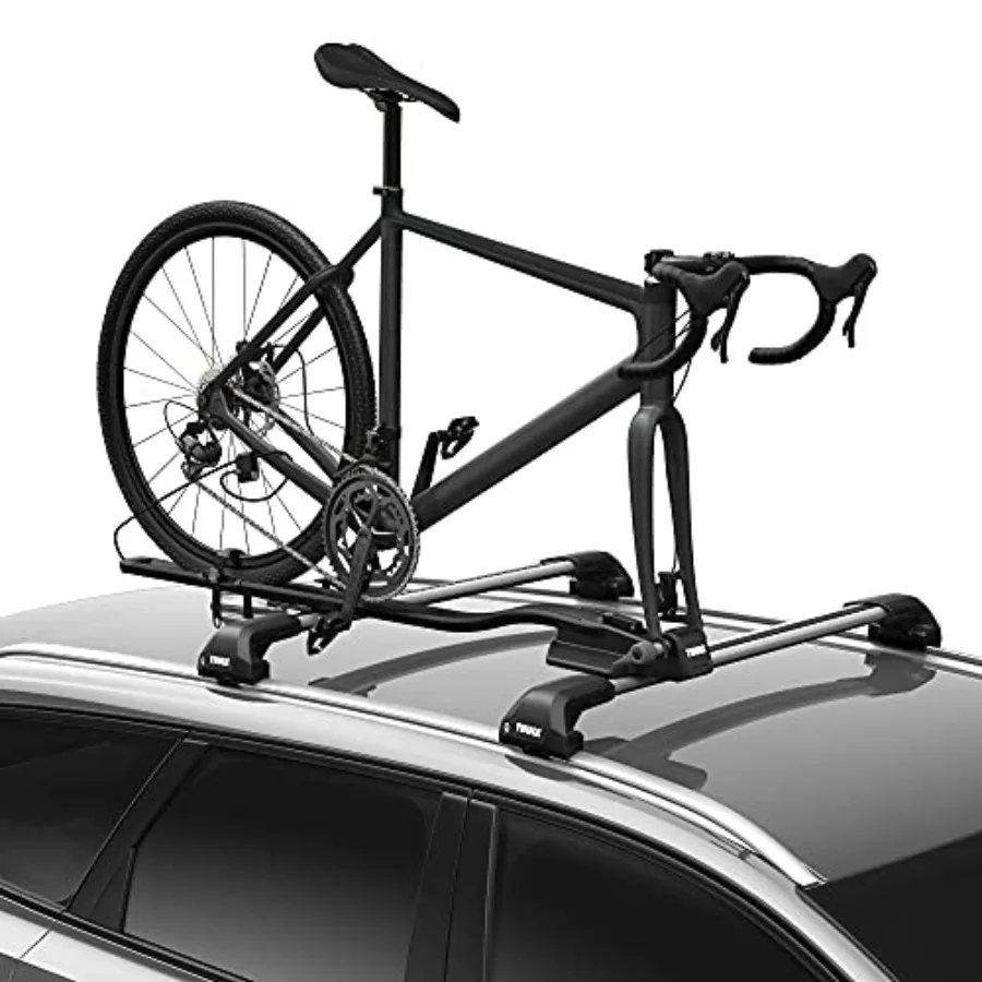 

FastRide Roof Mounted Bike Rack for Secure and Convenient Transportation of Bicycles on Long Drives Offers Easy Installation We