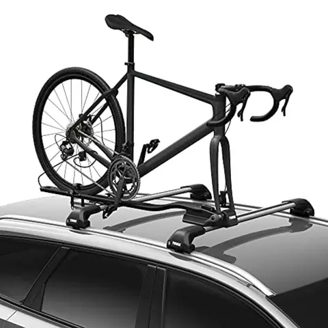 FastRide Roof Mounted Bike Rack for Secure and Convenient Transportation of Bicycles on Long Drives Offers Easy Installation We