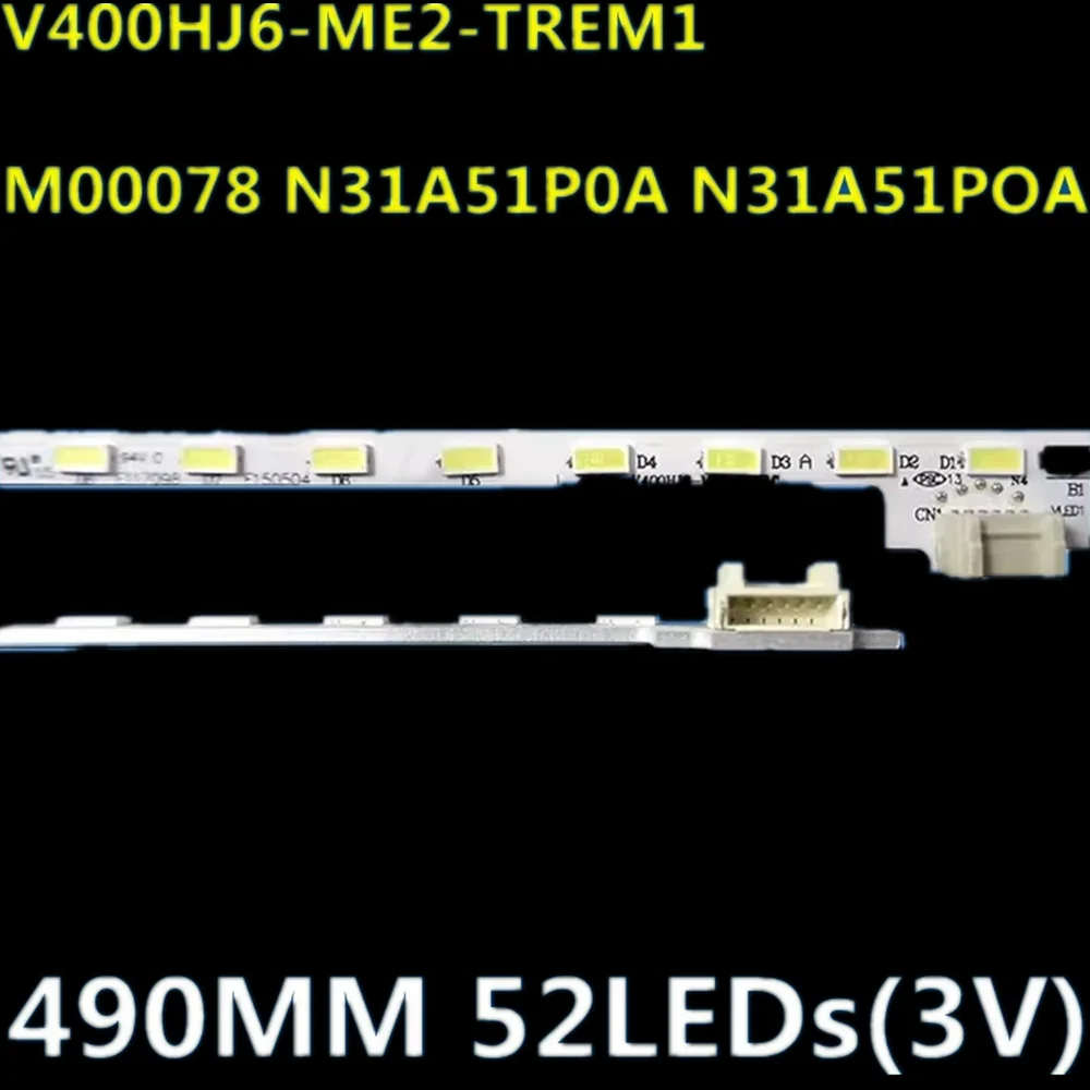 2PCS LED Strip For V400HJ6-ME2-TREM1 M00078N31A51R0A  V400HJ6-LE8 40PFL5449 40L2456D 40L2556D 40L2550VM 40L5550VM TF-LED40S10T2