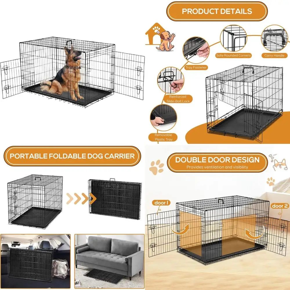 42 Large Dog Crate … - image