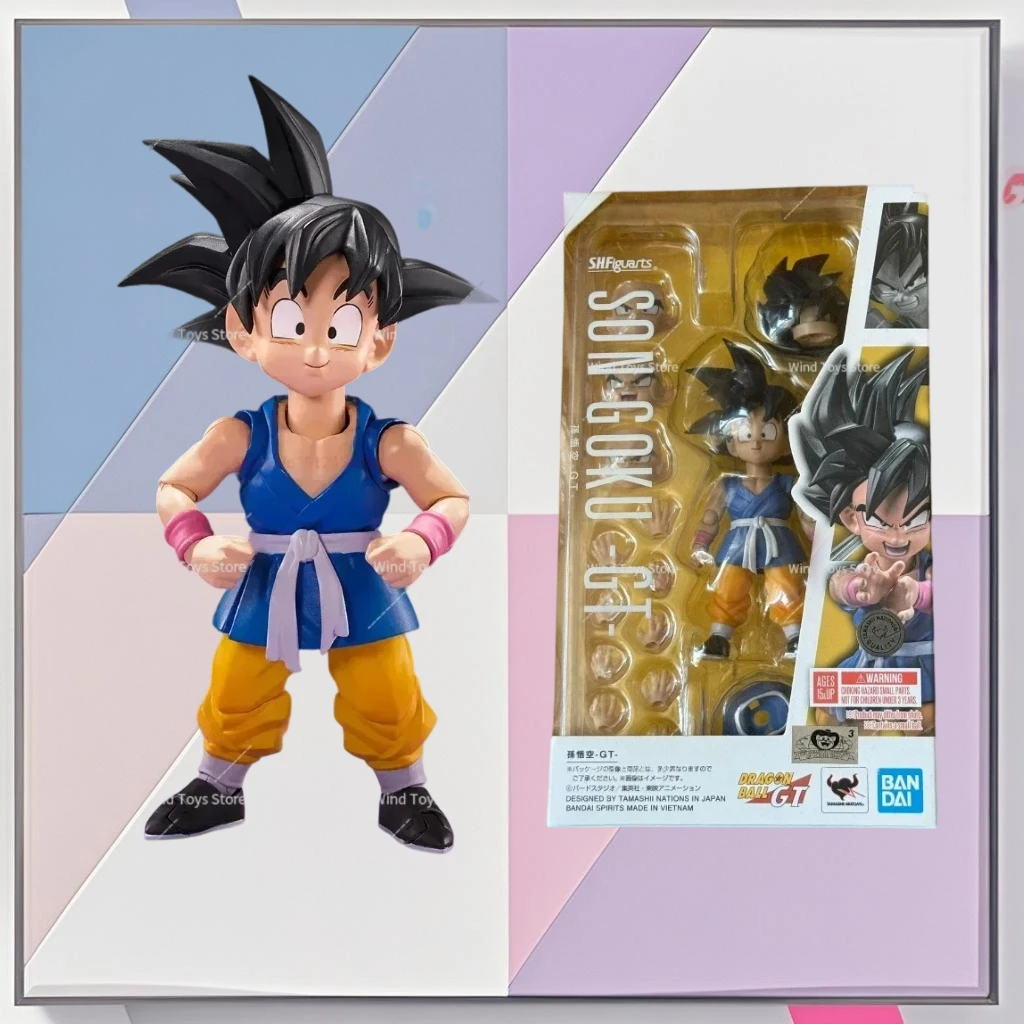 

In Original Stock Band Dragon Ball GT S.H.Figuarts Son Goku Chico Kamehameha