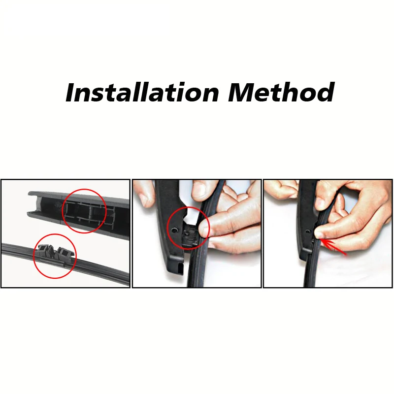 شفرة ممسحة السيارة الخلفية للنافذة الخلفية ماسحات الزجاج الأمامي لشيري تيجو 7 هاتشباك 310 مللي متر 2016 فصاعدا اكسسوارات السيارات