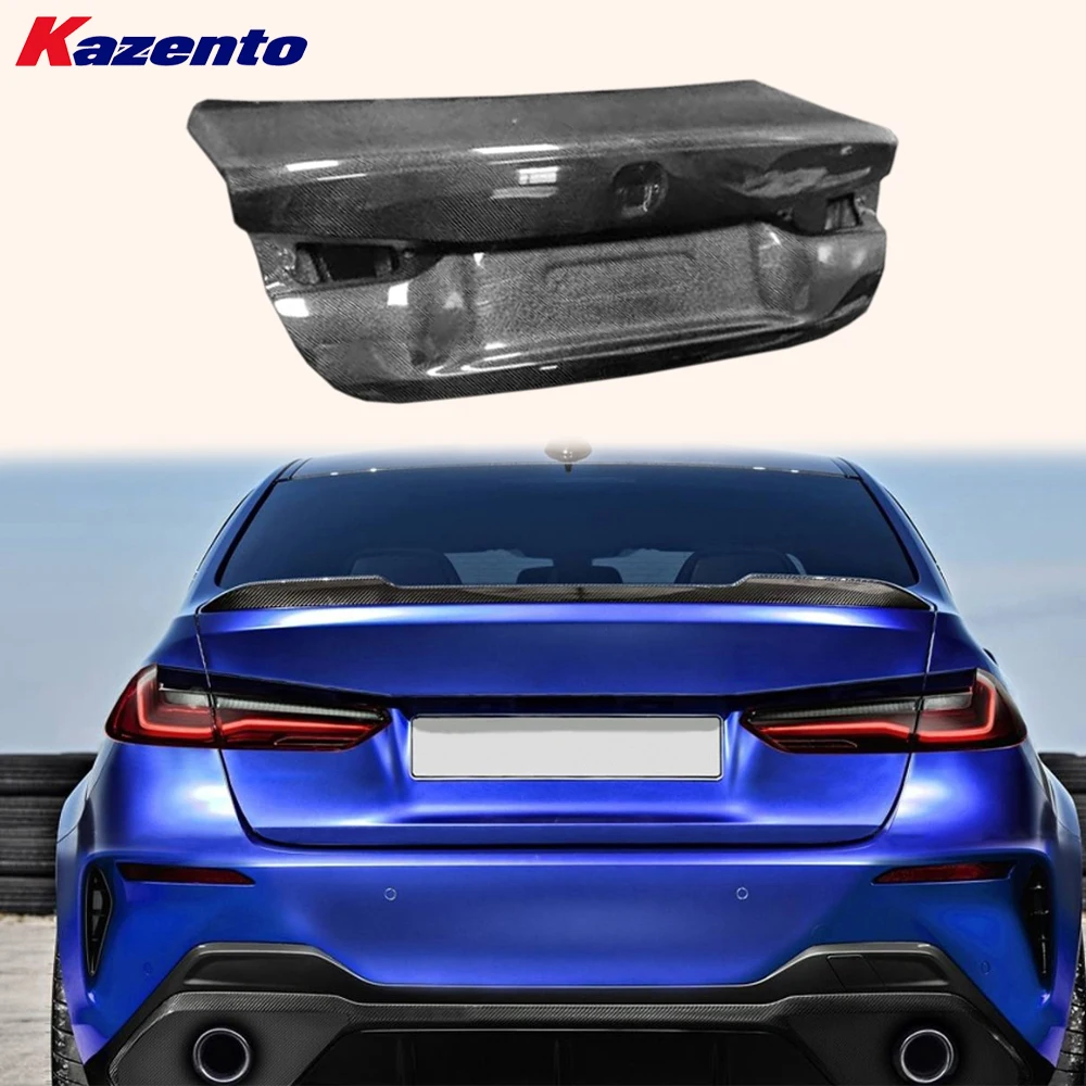 

Задний бампер, крышка багажника, карбоновый стиль OE для BMW G80 M3 2020-2024 4D седан