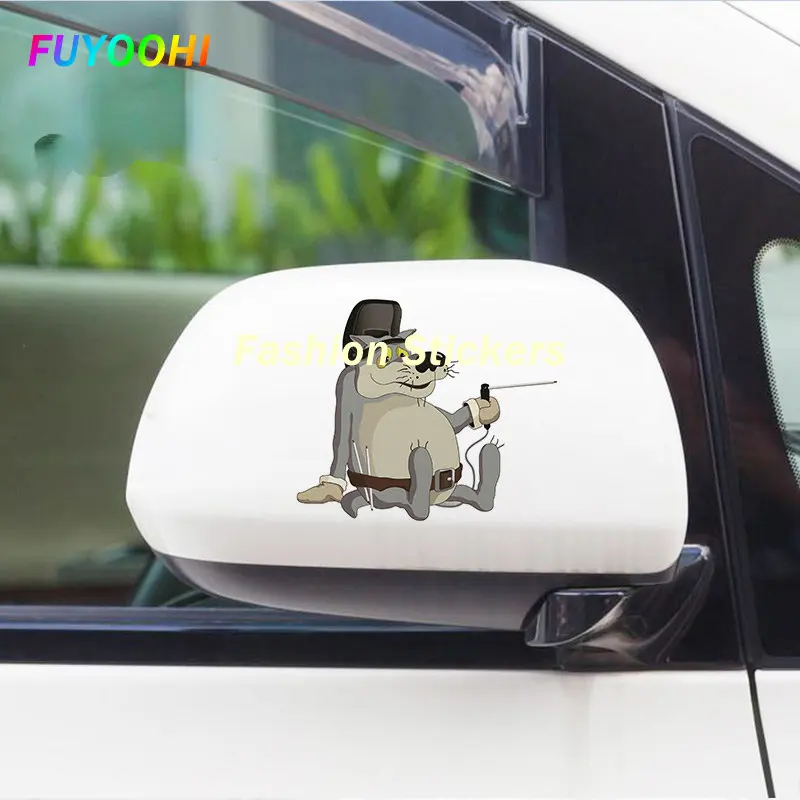 FUYOOHI Stickers Cartoon Welder Fine Decal DIY Car Stickers Vinyl Car Wrap Interesting Waterproof For JDM SUV RV Decoration