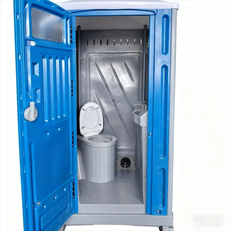 Plastic Mobile Toilet Portable Wc Toilet Portable Construction Site Toilet