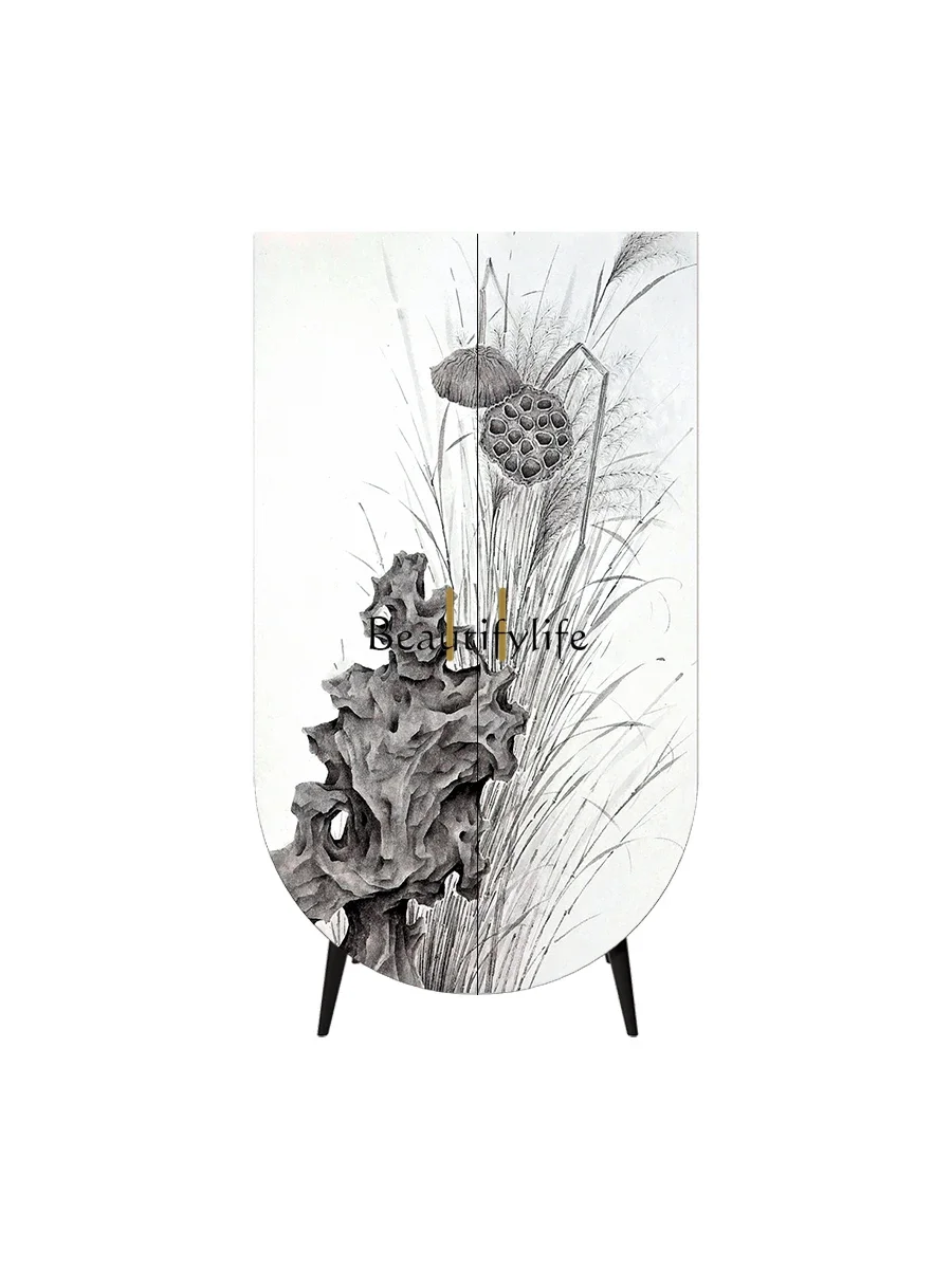 

LJYNew Chinese Style Modern Light Luxury Storage Clothes Closet Installation-Free Cloakroom Customization