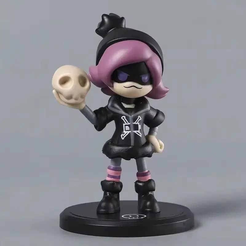 

New In Stock Murder Drones Chibi UZI V Figure Cute Q Version Desktop Ornament Boxed Collectible Toy Gift For Anime Fans