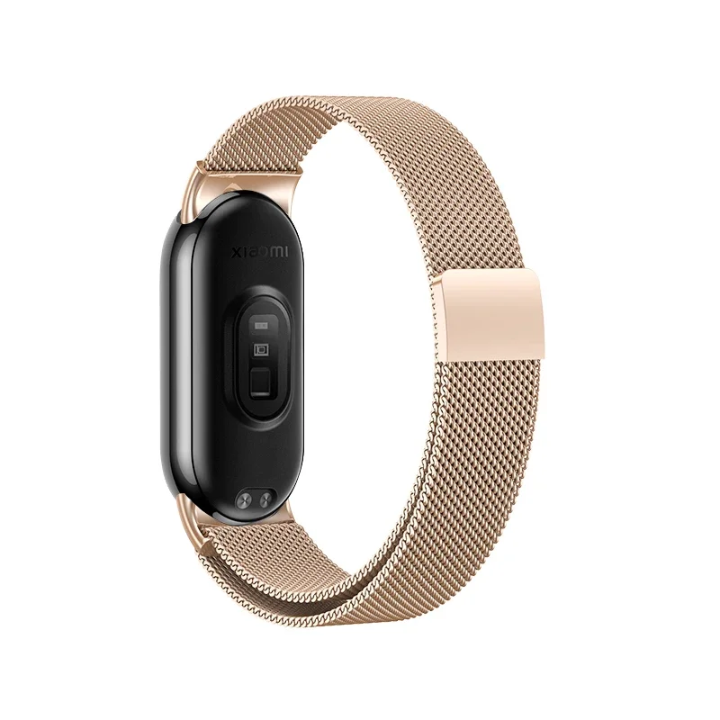 Milanese-Armband für Xiaomi Band 11 10, magnetisches Metallarmband, Edelstahl, bequemes Handgelenksband, Mi Band 8 9, Riemen, Correa – Detail 8