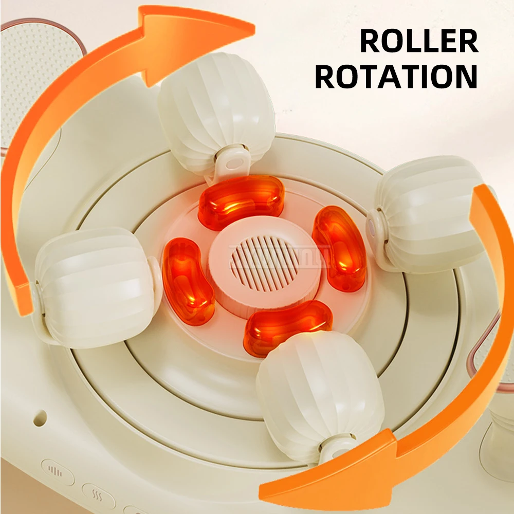 Yunlin Li Rechargeable hot compress abdominal rub device