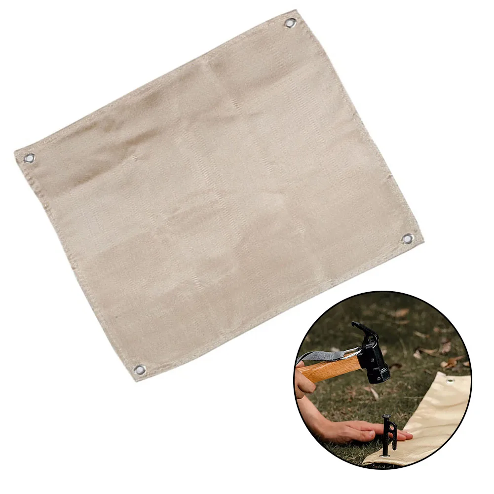 Fireproof Blanket Fireproof Heat Mat Easy To Clean And Maintain Foldable And Portable High-quality Glass Fiber 56*80cm Grass