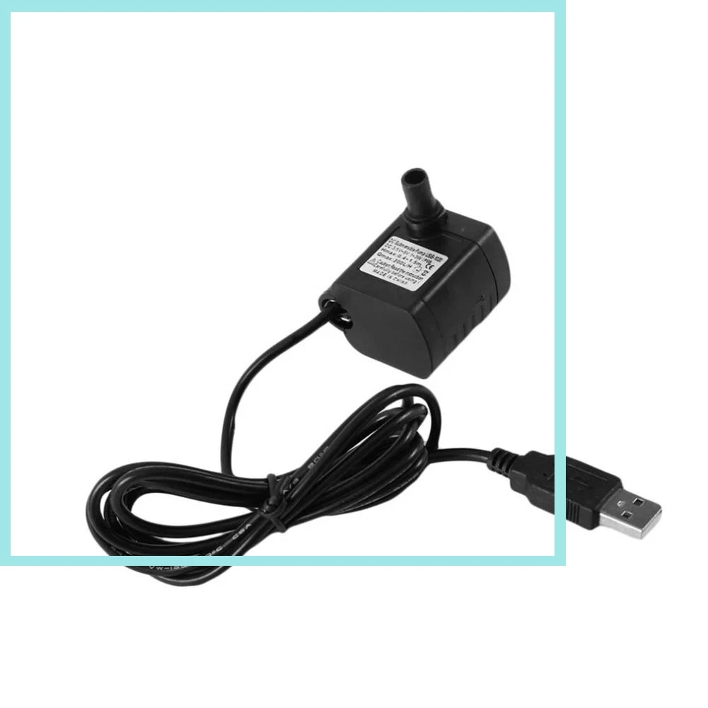 DC 3.5V-9V Mini Submersible Water Pump for Aquarium Landscape Fish Bowl Micro Pump 3W USB-1020  Accessories Pet Supplies B2 view 2