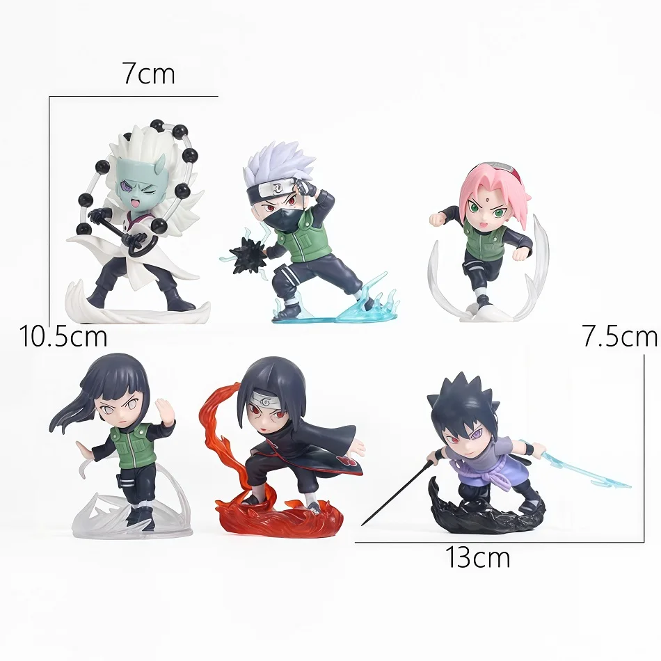 Anime Naruto Blind Box Model Figure 1-12 pcs NARUTO Ninkai Taisen Series Figurine PVC Desktop Collectible Toy Doll Birthday Gift view 2