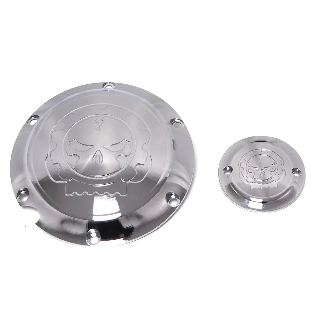 Gear Skull Engine Derby Timer Cover For Harley Davidson Sportster XL 883 1200 Iron Motorcycle Parts BK