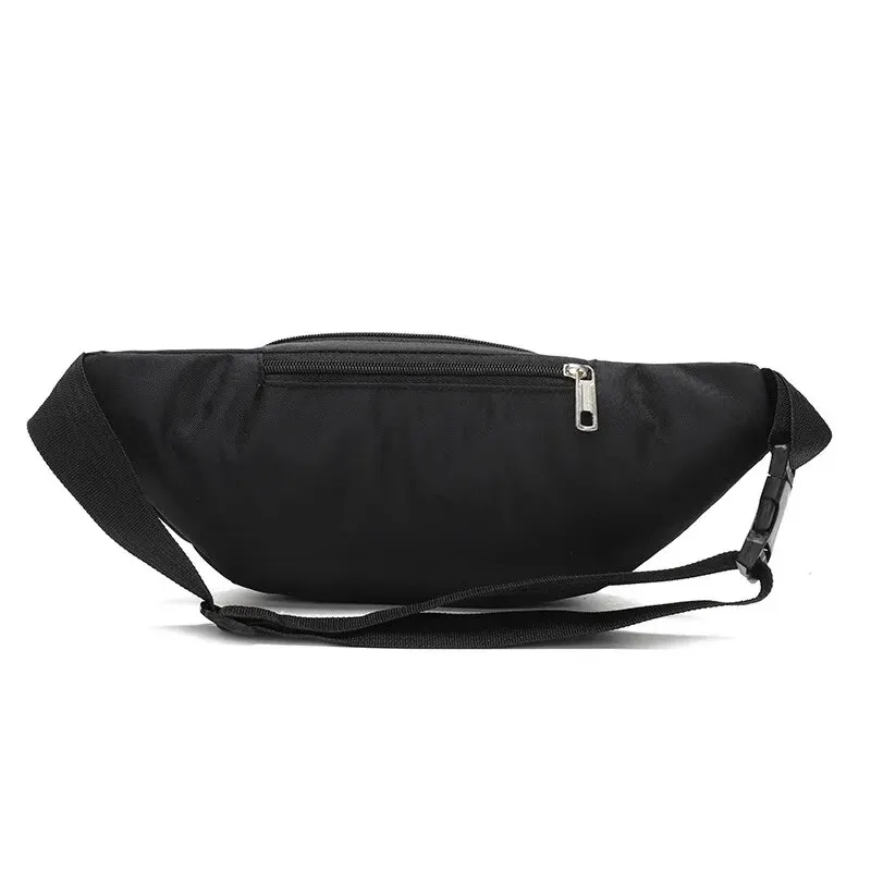 The New Sports Waist Bag for Men and Women with The Same Casual Canvas One-shoulder Messenger Bag Outdoor Waterproof Chest Bag