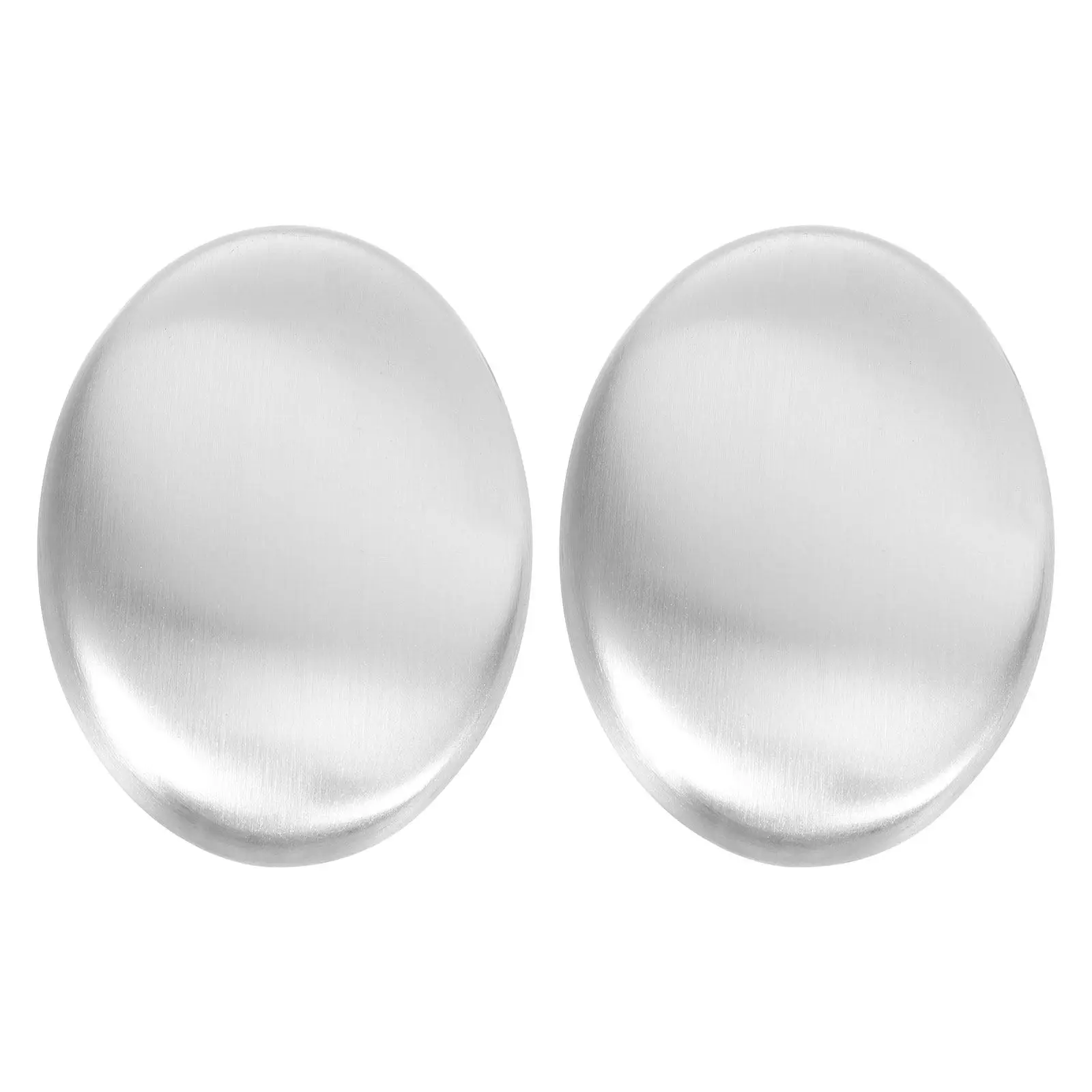 

2Pcs Stainless Steel Odor Removing Soap Bar Metal Soap Reusable Hand Cleaner for Kitchen Fish Smell Fish Smell Remover