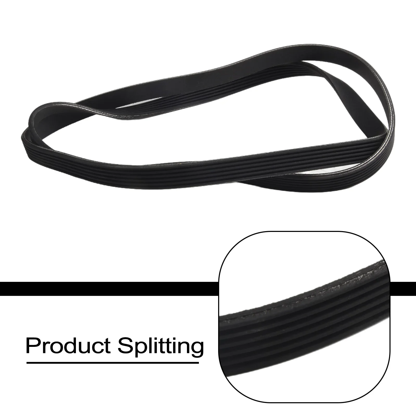 6PJ490 Lawn Mower Drive Belt Rubber Drive Belt Metric Imperial For Qualcast Sovereign Lawn Mower Garden Tool Accessories