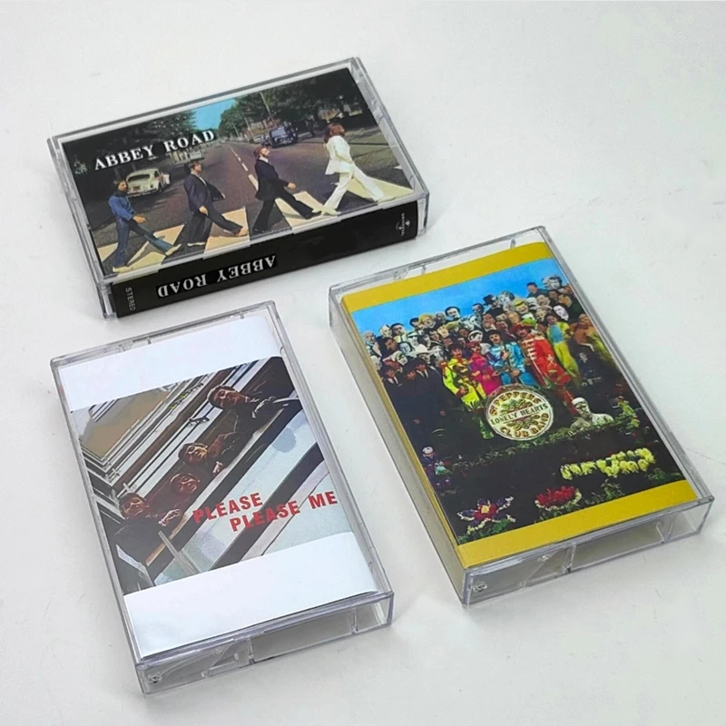 Banda de rock ue eua fita de música por favor me álbum sgt pepper solitário corações clube banda cassetes cosplay walkman carro soundtracks caixa