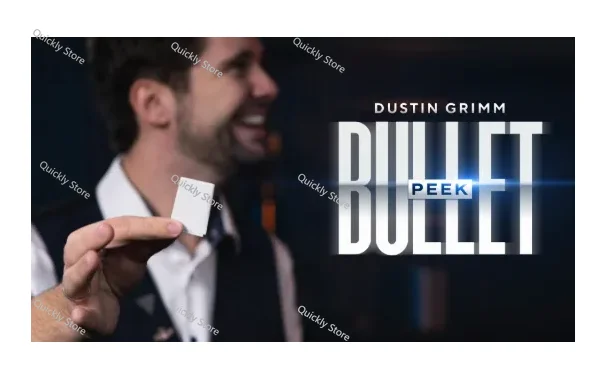 The Bullet Peek de Dustin Grimm Truques de mágica (download instantâneo) Envio rápido